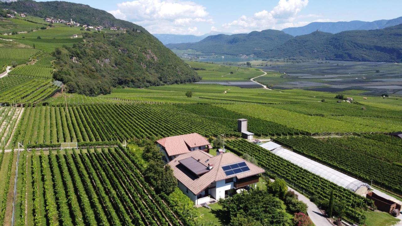 Ferienwohnung Unterstoan Hof Tramin an der Weinstraße Exterior foto